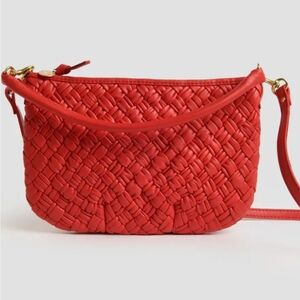 Clare V Petit Moyen Rossa Puffy Nappa Leather NWT